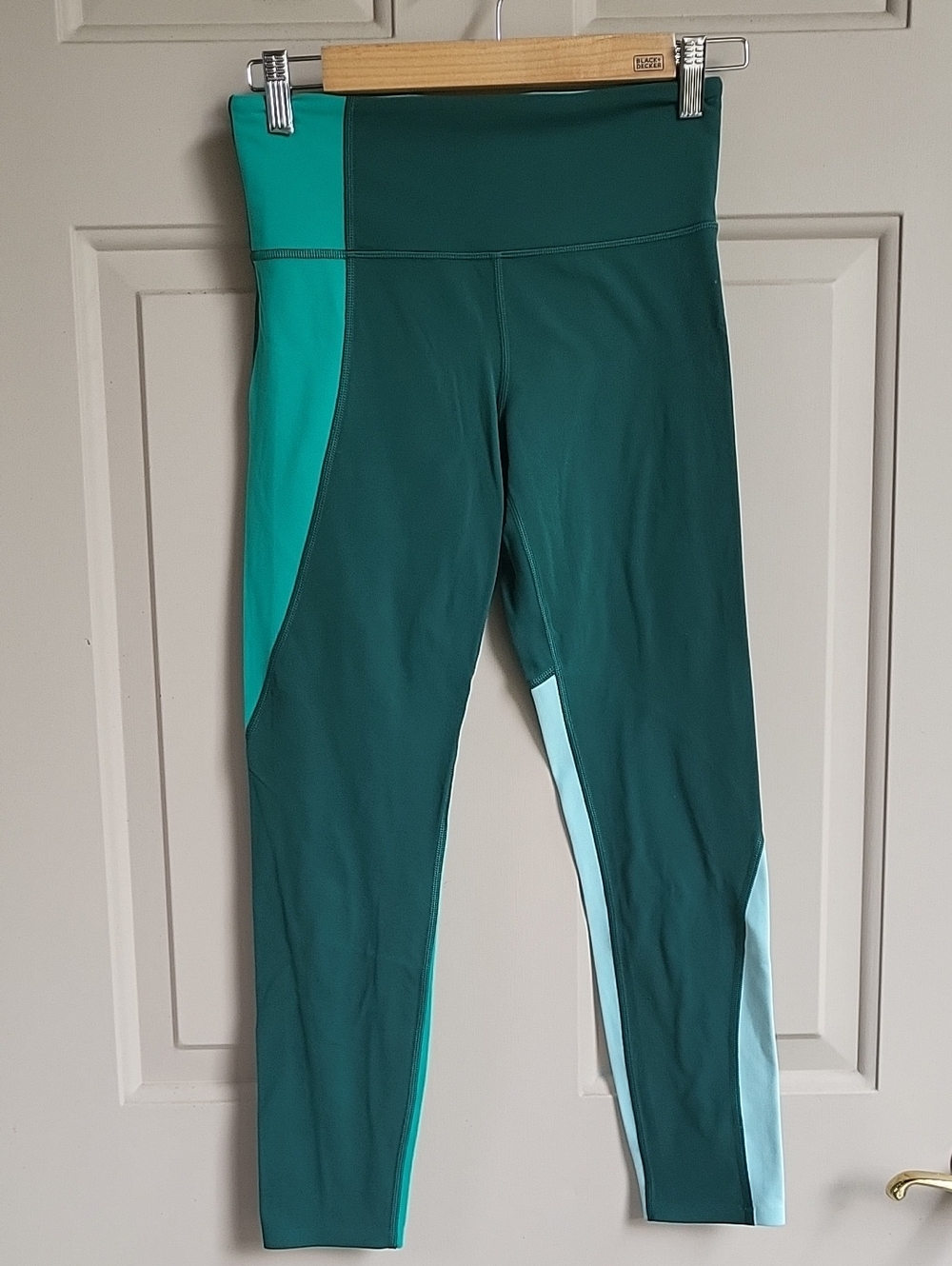 Athleta High-Rise Colorblock Leggings – Women’s Small